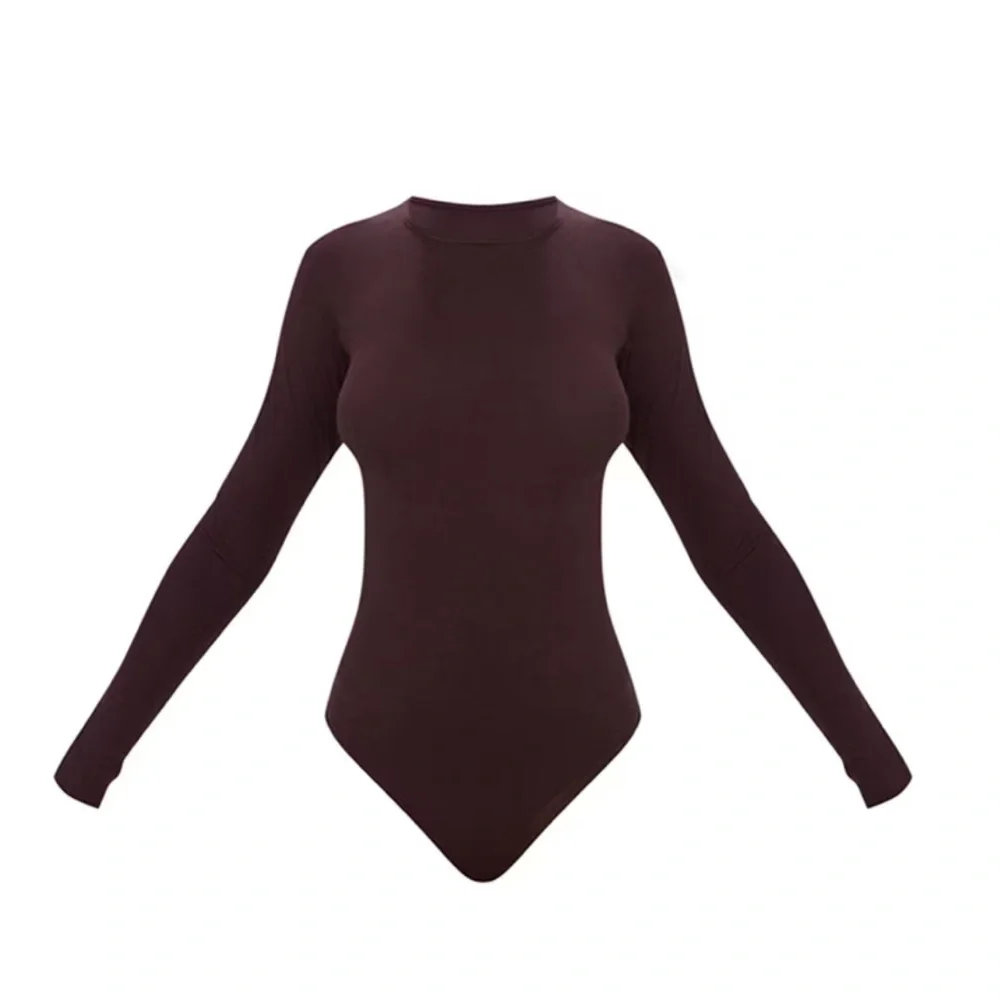 Bluenotes Purple Long Sleeve Bodysuit - Picture 4 of 10